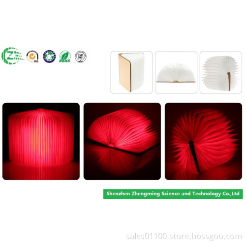 Environmental Protection Wood Lumio Book Lamp